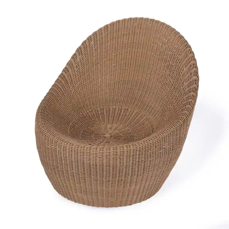 Sedia a nido da esterno Delmar Rattan