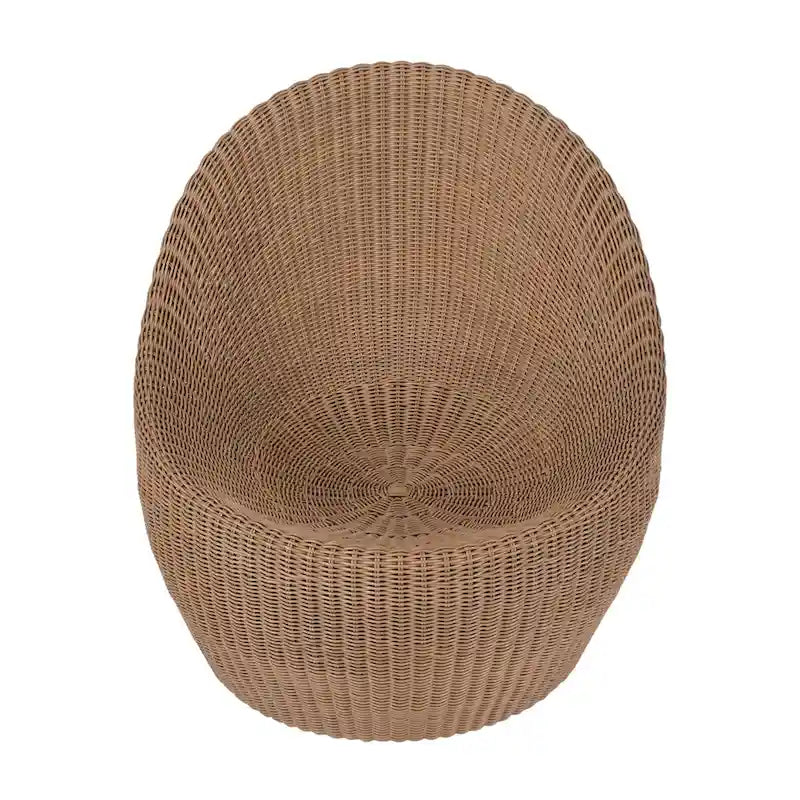 Sedia a nido da esterno Delmar Rattan