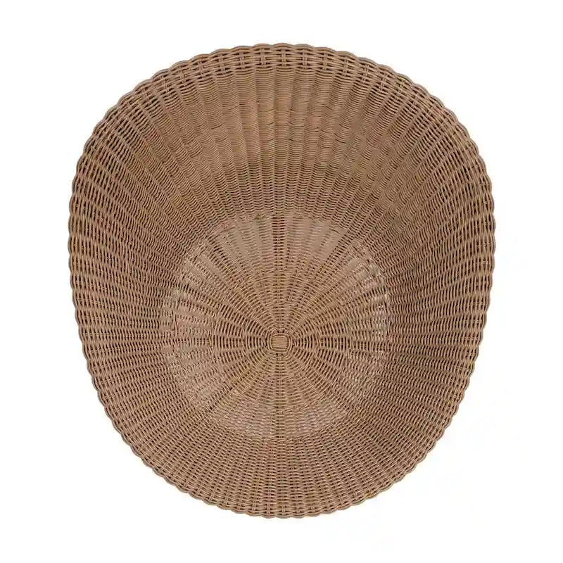 Sedia a nido da esterno Delmar Rattan