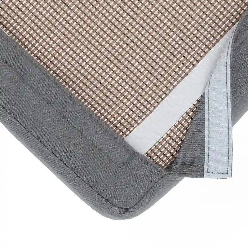 Set Milo Grey 4 pezzi Sunbrella per esterni con movimento e fuoco