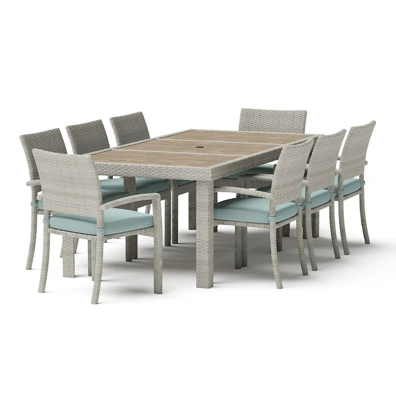 Set da Esterno Portofino Comfort Sunbrella 19 Pezzi