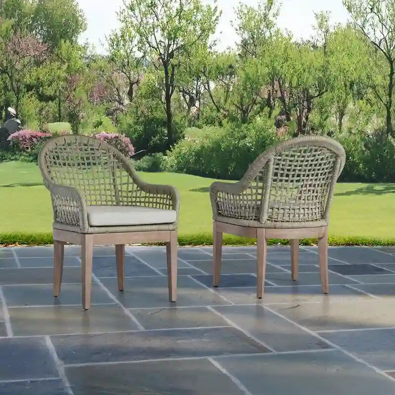 Sedie Laterali da Patio Best Quality Furniture (Set di 2)