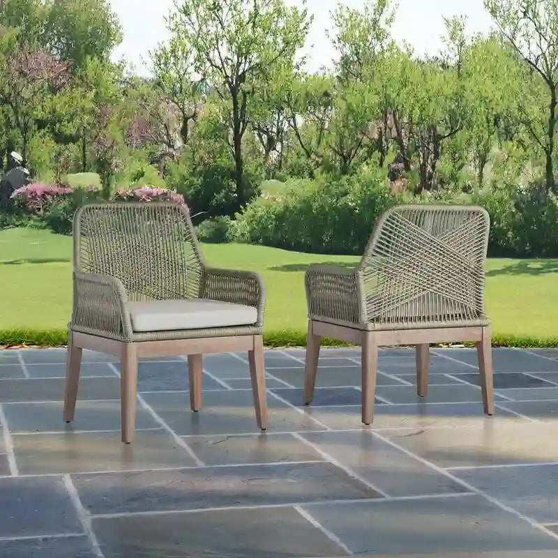 Sedie Laterali da Patio Best Quality Furniture (Set di 2)