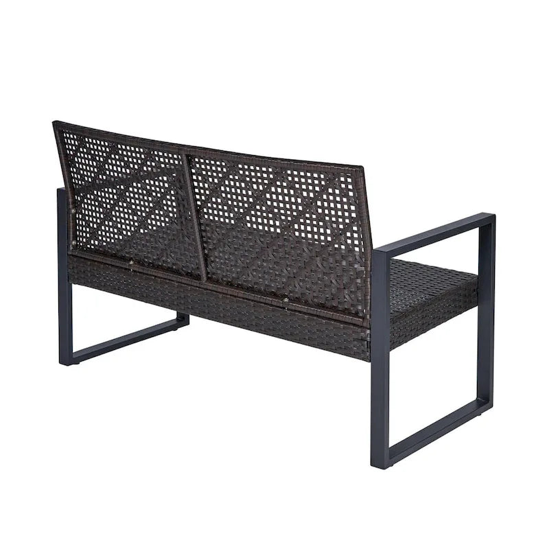 Set Mobili da Giardino WW da 4 Pezzi