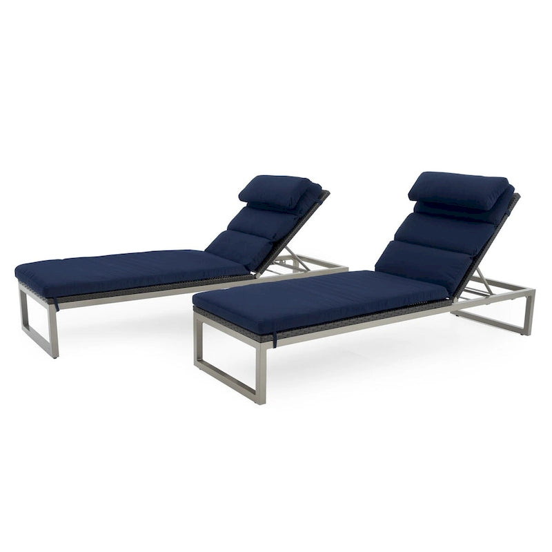 Milo Espresso Set da Esterno Sunbrella da 18 Pezzi