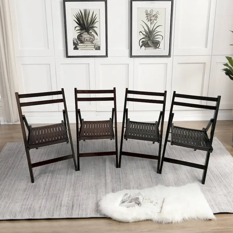 SEDIA PIEGHEVOLE Set da 4