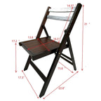 SEDIA PIEGHEVOLE Set da 4
