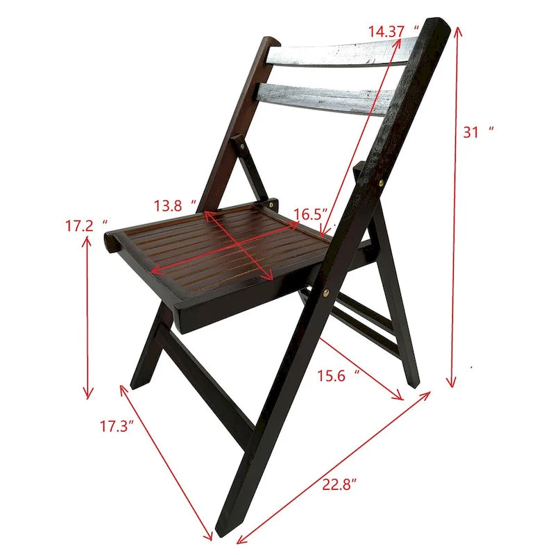 SEDIA PIEGHEVOLE Set da 4