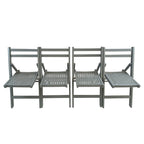 SEDIA PIEGHEVOLE Set da 4