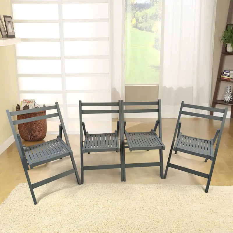 SEDIA PIEGHEVOLE Set da 4
