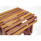 American Furniture Classics Modello MM102 110 Sedia a dondolo ADIRONDACK in CEDRO MASSICCIO con poggiapiedi a dondolo