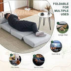 Poltrona Letto Singolo Pieghevole con Cuscino