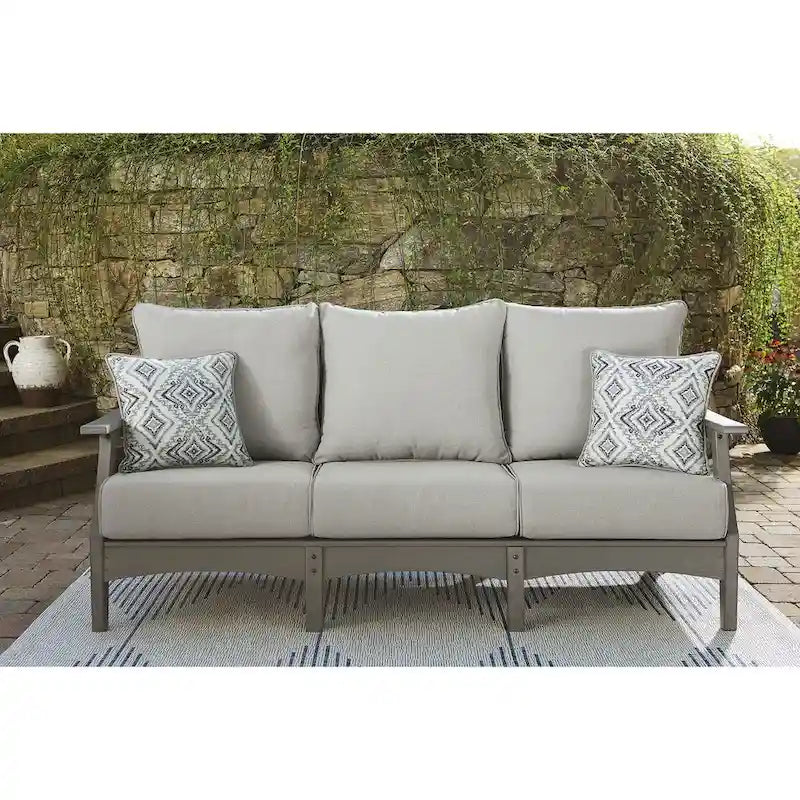 Signature Design by Ashley Visola Gray Set 4 Pezzi da Esterno - 80L x 33P x 37A