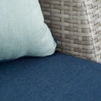 Set da Salotto da Esterno a Fuoco con Movimento in 7 Pezzi Portofino Casual Sunbrella