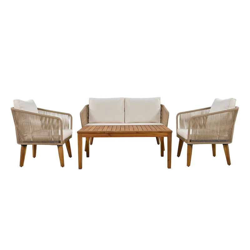 Set Conversazione da Patio 4 Pezzi ZZ
