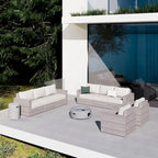 Set da salotto Avalon 10 pezzi con braciere
