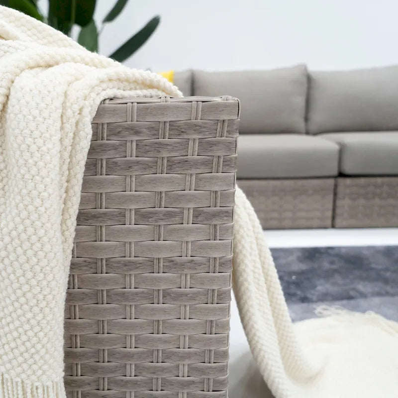 Set da salotto Avalon 10 pezzi con braciere