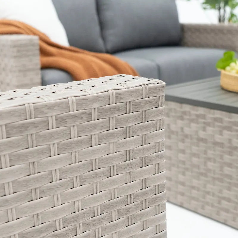 Set da salotto Avalon 10 pezzi con braciere