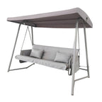 Letto a dondolo da esterno con baldacchino
