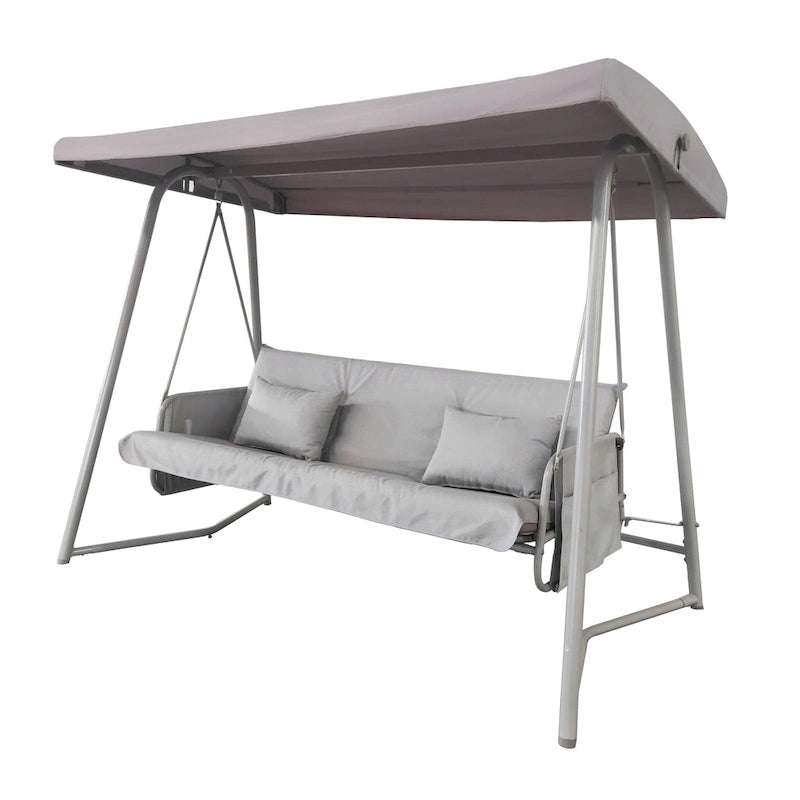 Letto a dondolo da esterno con baldacchino