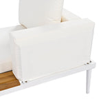 Daybed Moderno da Esterno in Metallo per Patio