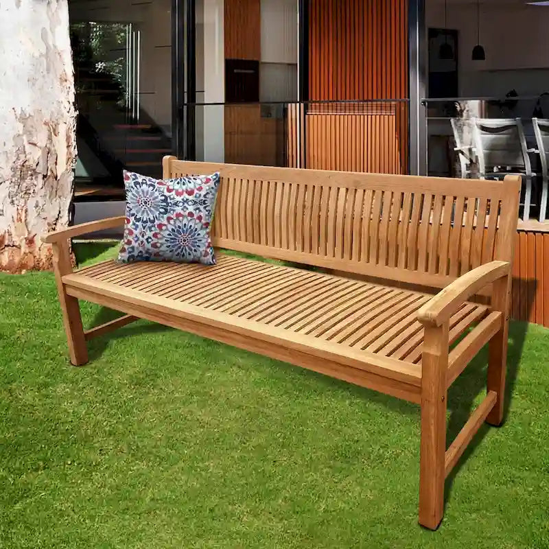 Seven Seas Teak El Mar Panchina da Esterno in Teak, 6 Piedi