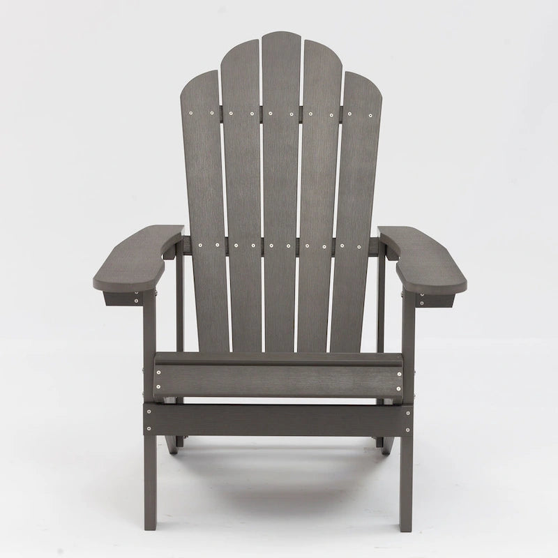 Sedia Adirondack Pieghevole da Esterno Grigia - 9' x 12'