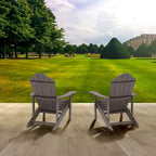 Sedia Adirondack Pieghevole da Esterno Grigia - 9' x 12'
