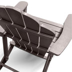 Sedia Adirondack Pieghevole da Esterno Grigia - 9' x 12'