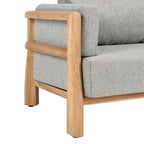 Divano da esterno in legno di teak Aston Classic Home
