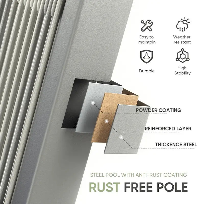 2 Sedie in Rattan Sintetico PE - Grigio Scuro