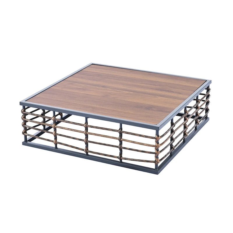 Set di divani componibili da esterno, set mobili da giardino, 7 pezzi