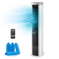 Costway Raffrescatore Evaporativo Portatile 3-In-1 Ventilatore a Torre Senza Pale da 40'' con Timer