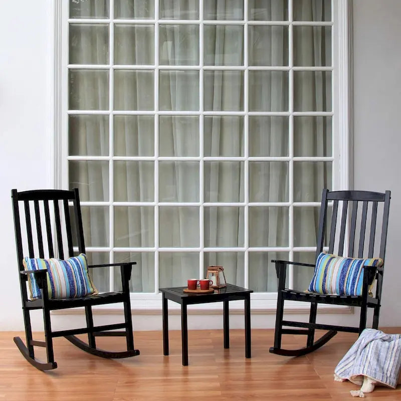 Cambridge Casual Monroe 2-piece Wood Outdoor Rocking Chair
