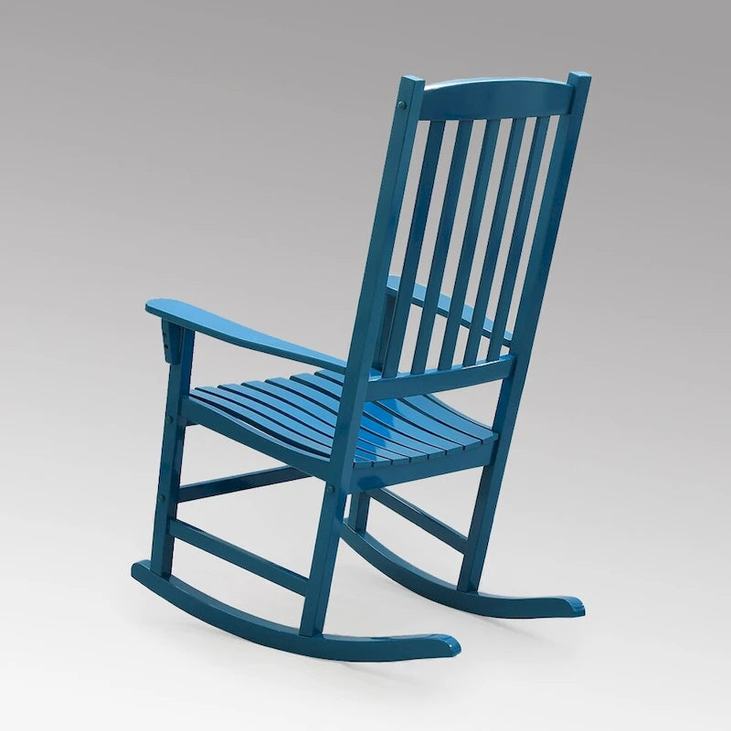 Sedia a dondolo da esterno in legno Cambridge Casual Monroe, 2 pezzi