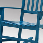 Sedia a dondolo da esterno in legno Cambridge Casual Monroe, 2 pezzi