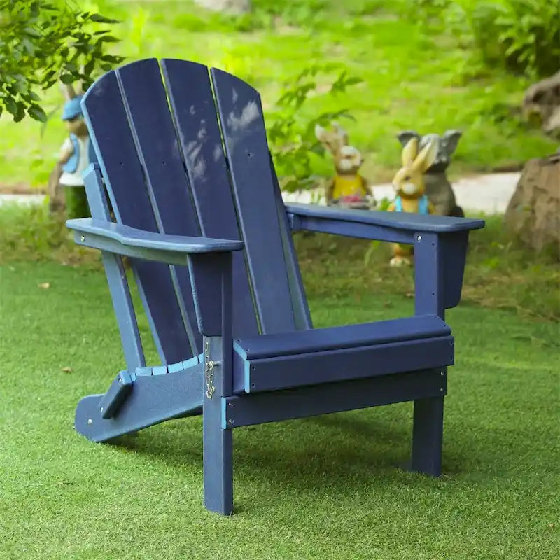 Sedia Adirondack Ergonomica Pieghevole con Gambe