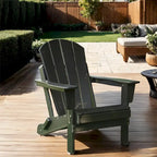 Folding Ergonomic Adirondack Chair with Legs