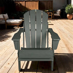 Sedia Adirondack Ergonomica Pieghevole con Gambe