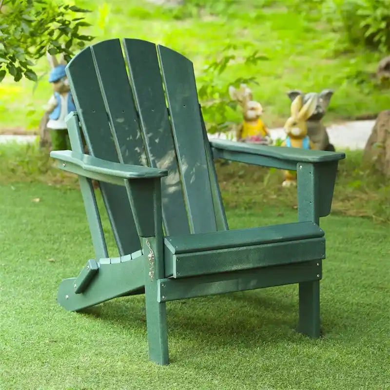 Sedia Adirondack Ergonomica Pieghevole con Gambe