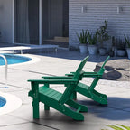 Sedia Adirondack Ergonomica Pieghevole con Gambe
