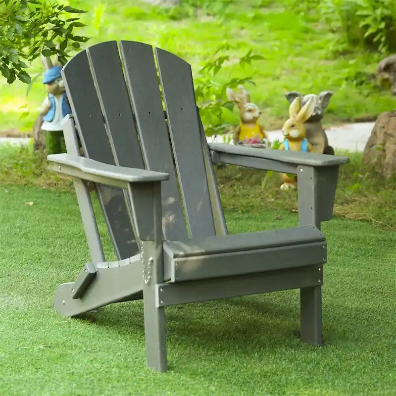Sedia Adirondack Ergonomica Pieghevole con Gambe