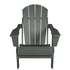 Sedia Adirondack Ergonomica Pieghevole con Gambe