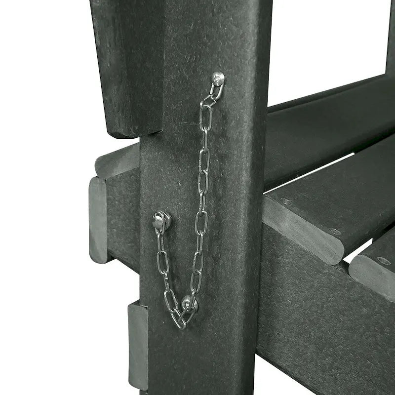 Sedia Adirondack Ergonomica Pieghevole con Gambe
