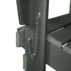Sedia Adirondack Ergonomica Pieghevole con Gambe