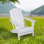 Sedia Adirondack Ergonomica Pieghevole con Gambe