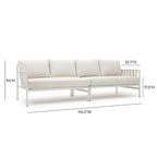 Divano Dunes Cream Outdoor 110