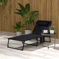 Set di chaise longue pieghevoli