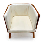 Set da Salotto Profondo LuXeo Olivia in Teak - 4 Posti