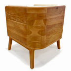 Set da Salotto Profondo LuXeo Olivia in Teak - 4 Posti